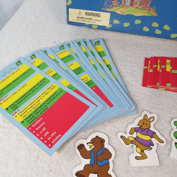 Franklin Goes to School Board Game Pressman 1998 Preschool Kids Fun - Picture 11 of 16